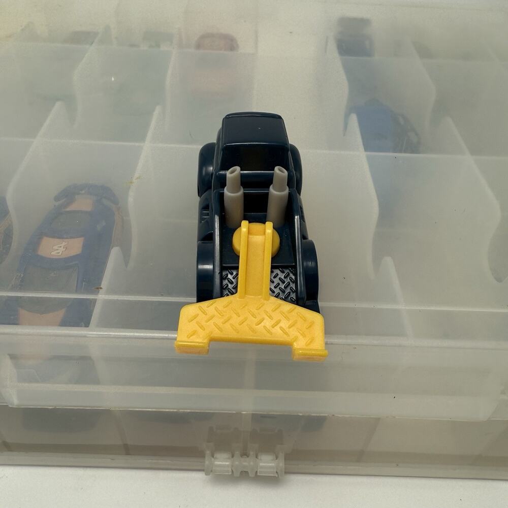 Hot Wheels 1968 Tow Truck Wrecker 1/64 scale 1994 Mattel, Inc Blue Yellow 3 Inch - Picture 5 of 7